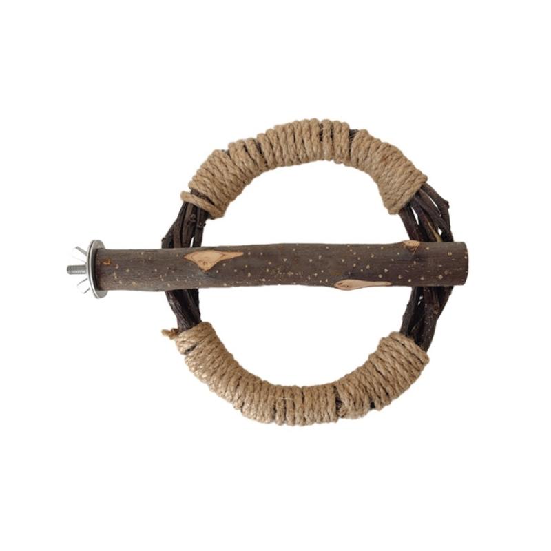 Bird Cage Standing Perch Birdcage Platform Parrots Exercise Playstand Bird Standing Bar Cage Accessories for Enrichment S