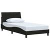 VidaXL Bed Frames Without Mattress Hanko Black 100x200 Cm Fabric 3310372