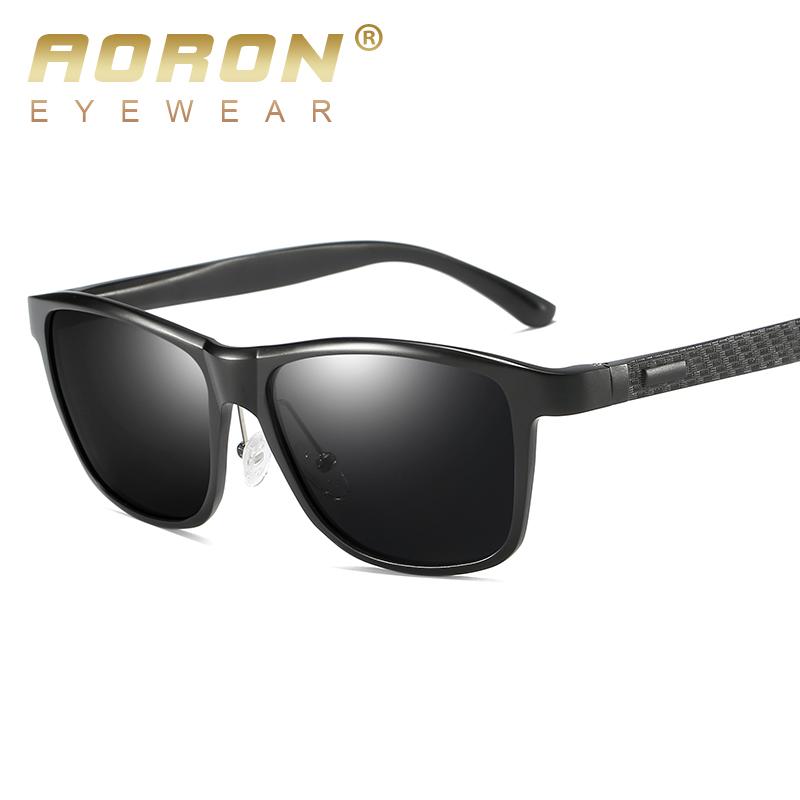 aoron More Than 100 Colors Polarized Sunglasses for Men Women Fashion Design Metal Frame Outdoor UV400 Anti Glare Driving Glasses