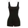 Sleeveless One Piece Short Playsuits Sport Yoga One Piece Playsuit For Sports Fitness Workout Wear