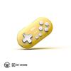 8bitdo Zero 2 Game Controller Bluetooth Wireless Switch Windows Android macOS Yellow Edition
