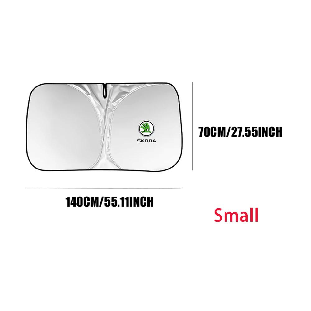 

2025 New For Skoda S Octavia A5 3 2 Mk3 VRS Scala Fabia 2 Superb Kamiq Kodiaq Car Windshield Sunshades Sun Shade Covers Accessor