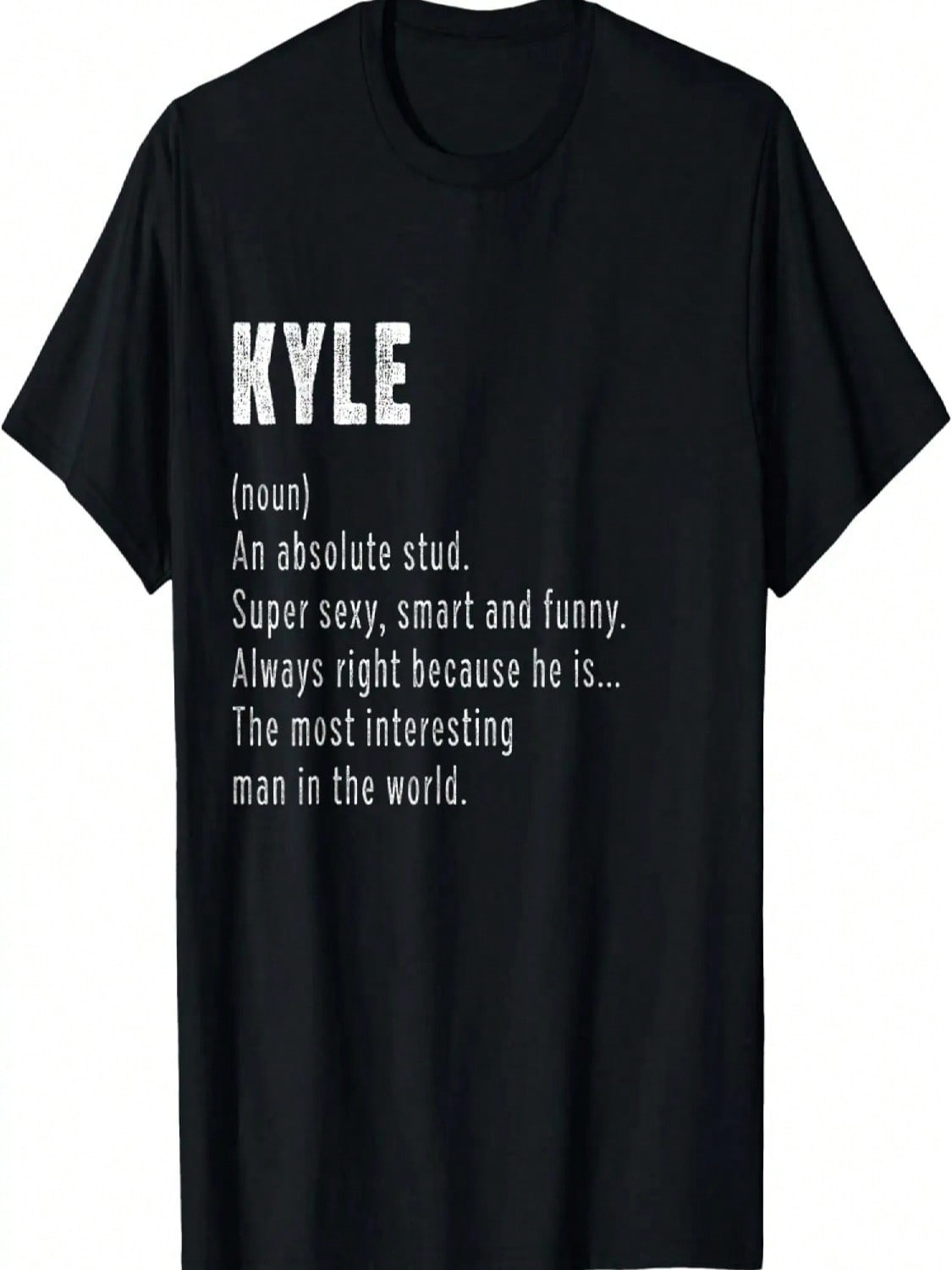 KYLE Funny Definition Personalised Name Birthday T-Shirt S
