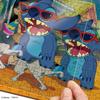 Tenyo In Film Art Gallery Jigsaw Puzzle Disney Stitch Includes Hanging and Special Emblem (Tenyo) [Made Japan] 200-Piece (22.5x32cm) D-200-916 Glue,