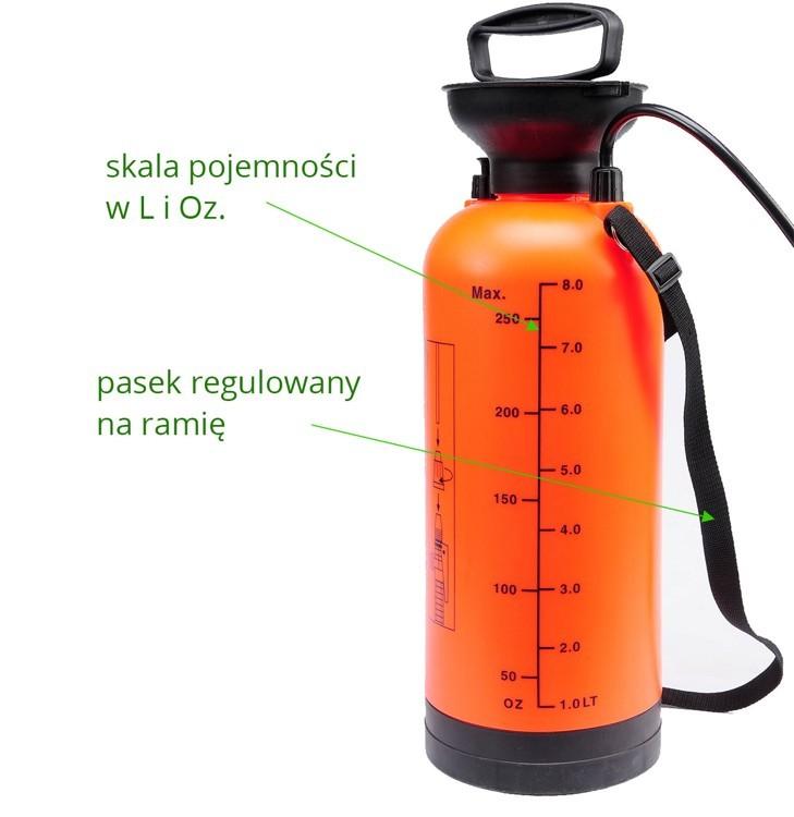 PRESSURE HAND SPRAYER 8L, SPRAYER 89519 TOYA