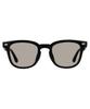 Sunglasses NO COFFEE Dedicated Colored Thick UV For For Unisex [Zoff] Wellington-style (Black, ZN261G02_14E1) Foldable, (with Case), Lenses, Frame,