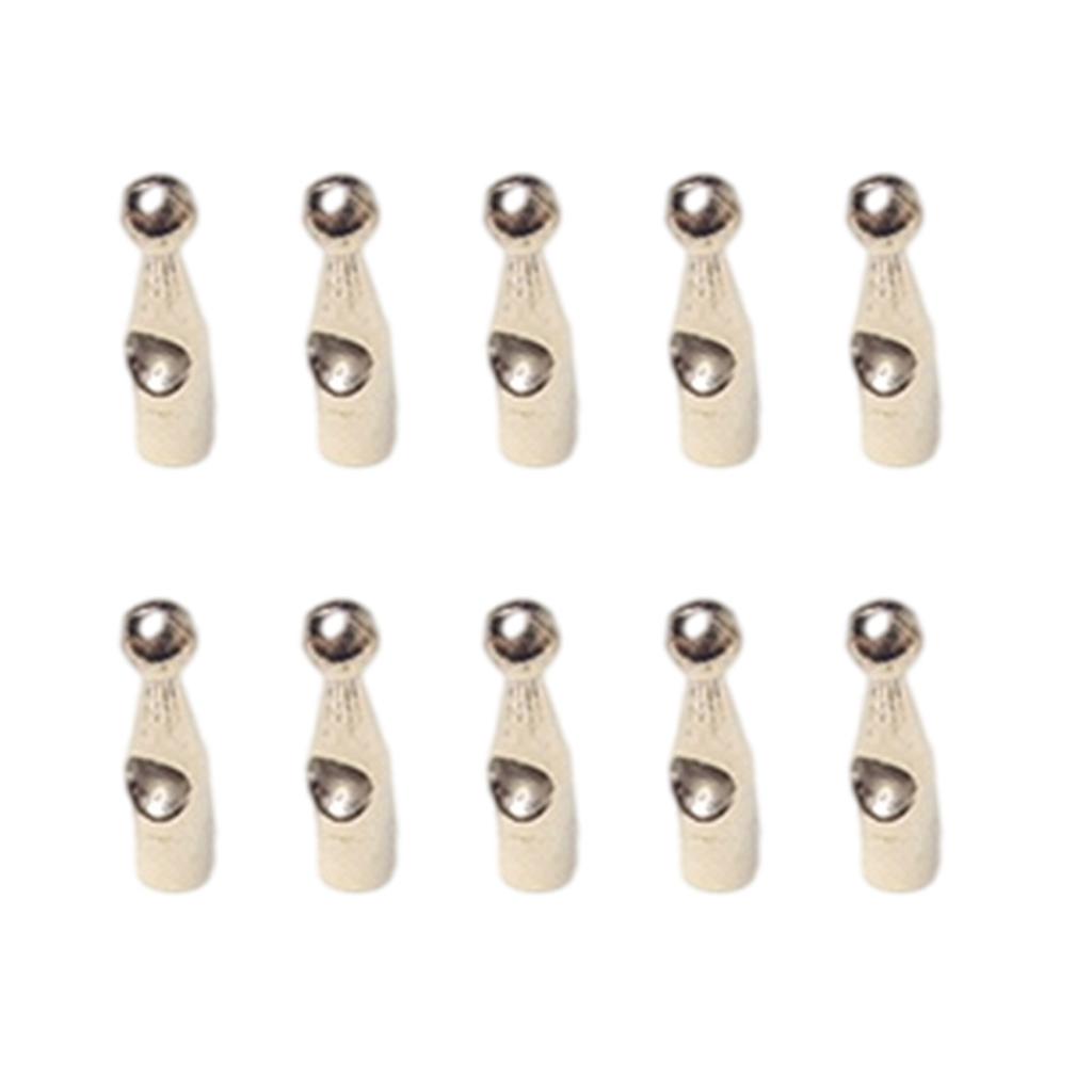 10pcs Quality Metal Ends For 4mm Umbrella Maintenance Umbrella Bone Covers Umbrella Tail Head Beads Rust Resistant