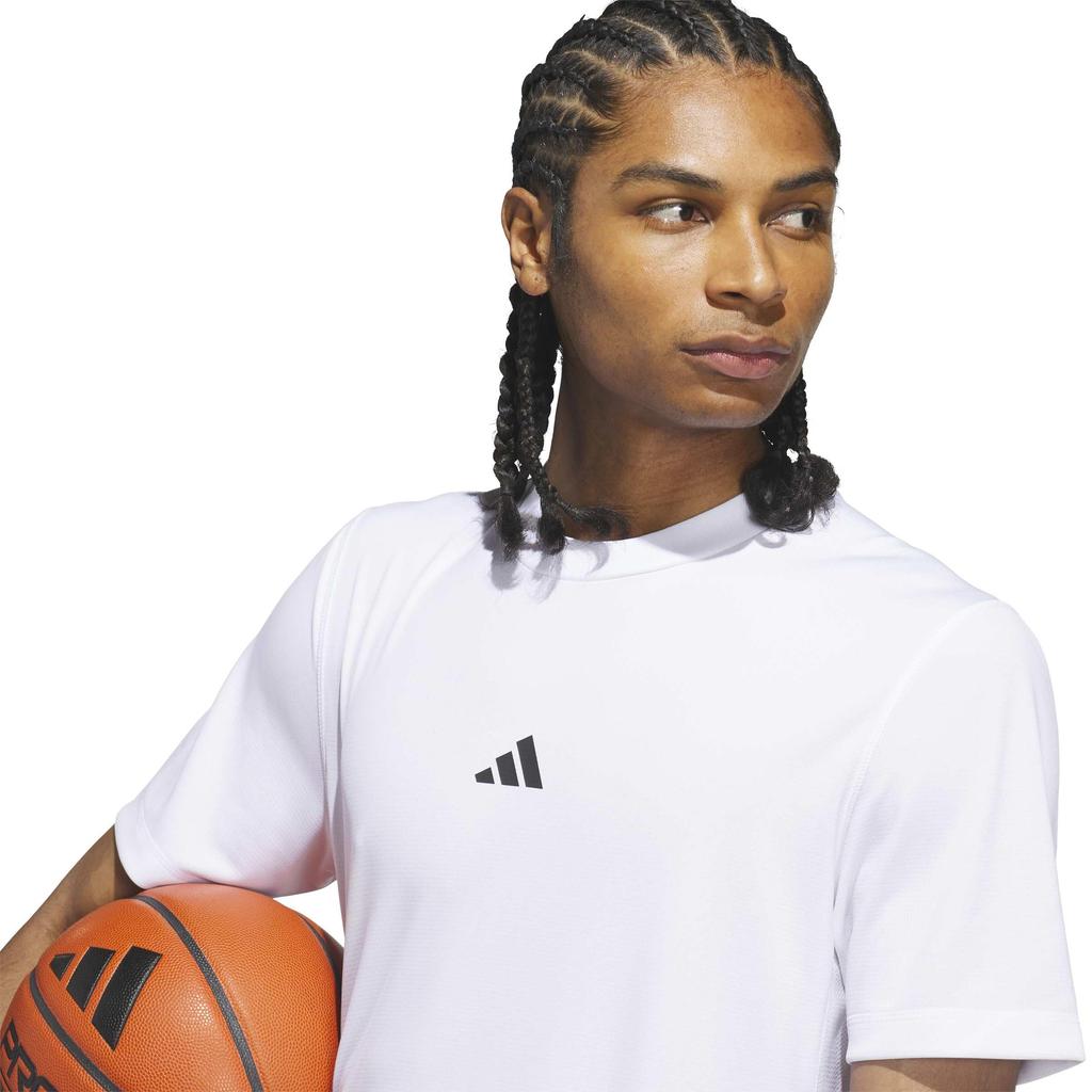 CRAZYLITE WH023 White 2L [Adidas] Short-sleeved T-shirt Men's (KG4814)