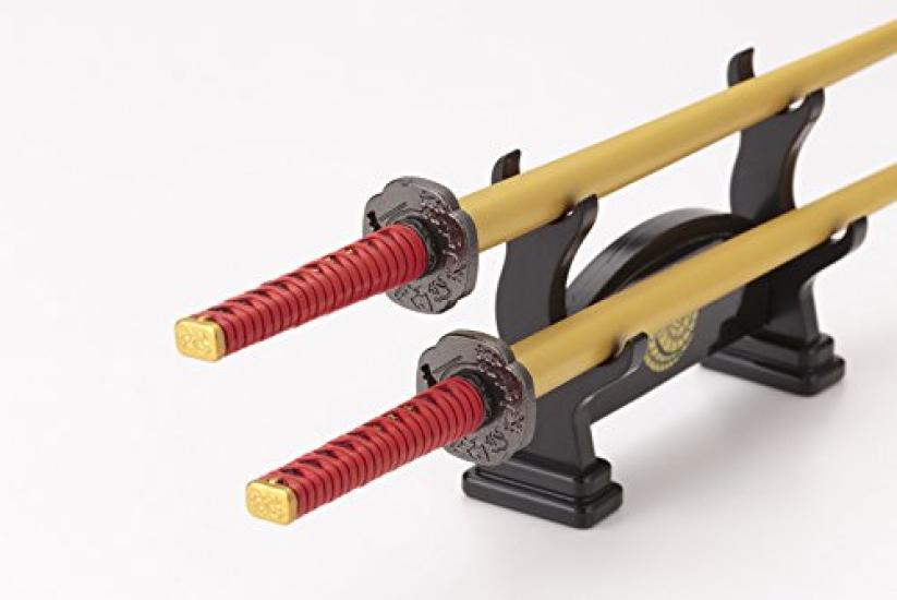 Kotobukiya Samurai Chopsticks with Japanese Sword Kuroda Kanbei and Sword Chopstick Rest Stand-Shaped