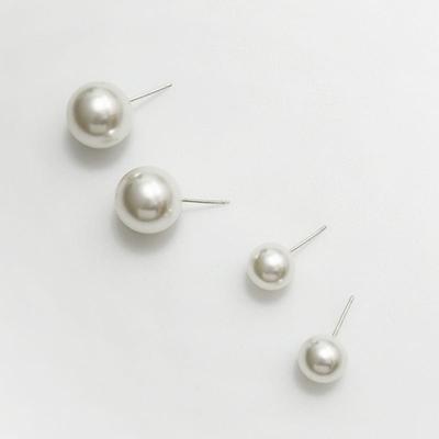 August Harmony 925silver Pearl Earring / 2size