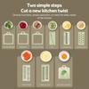 Hand Guard Multifunctional Vegetable Cutter Stainless Steel Kitchen Slicer Food Grater  for Potato