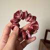 Velvet Scrunchies Set: Milk Tea & Apricot - Japanese & Korean Style Hair Accessories