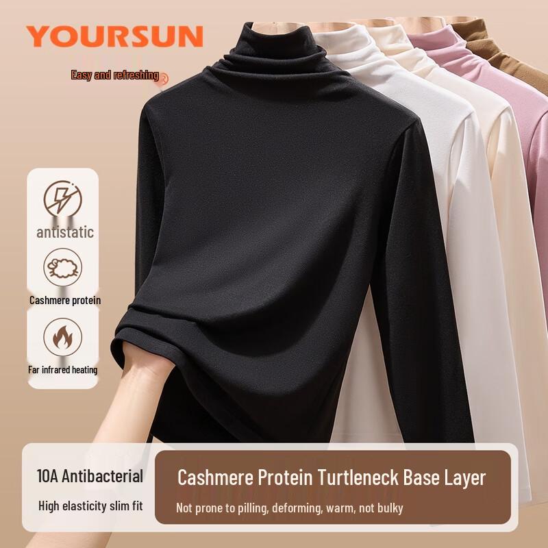 

Women s Premium High-Neck Long Sleeve Base Layer Top L