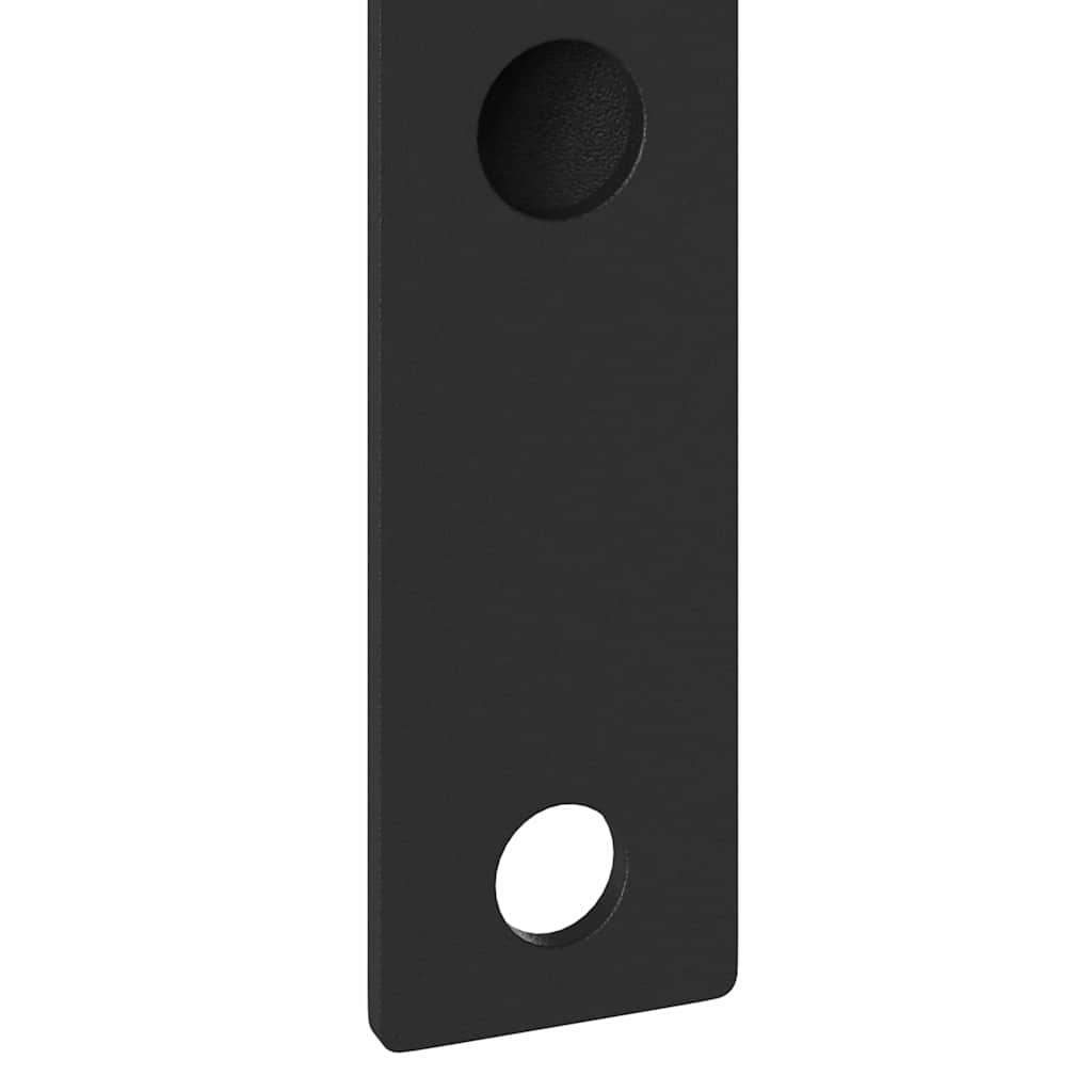 Flagpole Holder Black 15 X 3 X 0.35 Cm Steel