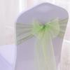 1 Pcs Lace Chair Sashes Elegant Premium Quality Chair Ribbons Bows Chairs Tie Back Chairs Decoration For Wedding Banquet Party