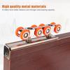 2 PCS Easy To Use Sliding Door Track Sturdy Sliding Door Carriage Sliding Door Kit  Through Door