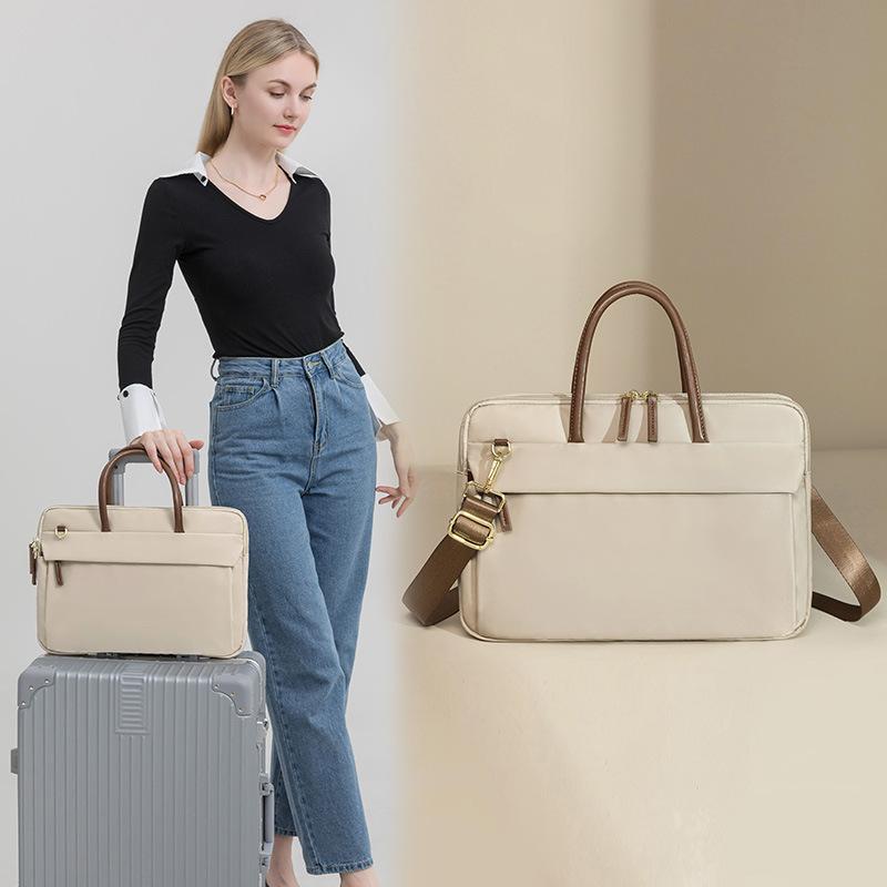 TS JYL Laptop bag,New Business 14 Inch Laptop Bag 16 Inch Multi-Layer Sleeve Large Handbag