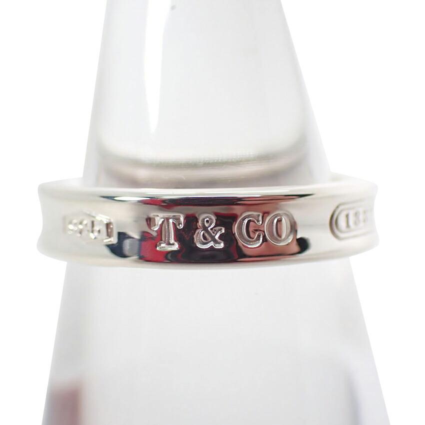 

[Б/У] TIFFANY/Tiffany Ag925 1837 вузьке кільце/7.5/g441-58