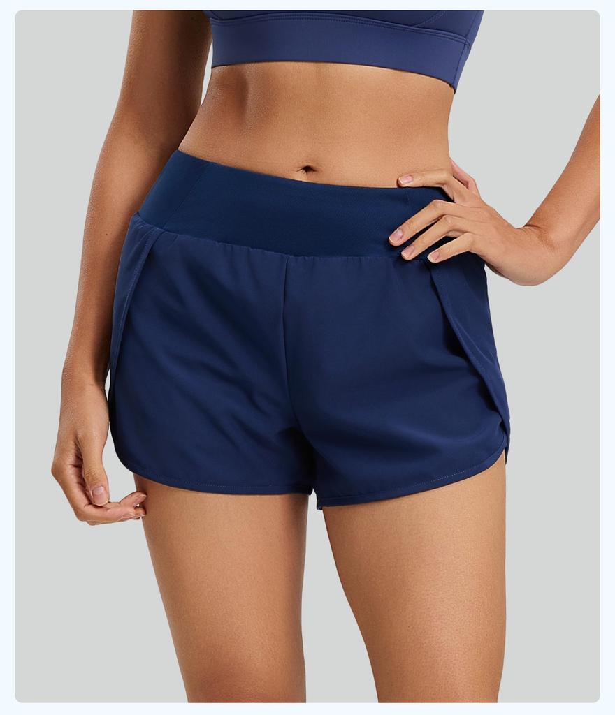 High-Waist Quick-Dry Women's Summer Yoga Shorts - Loose, Breathable & Anti-Exposure Fitness Pants for Running & Training