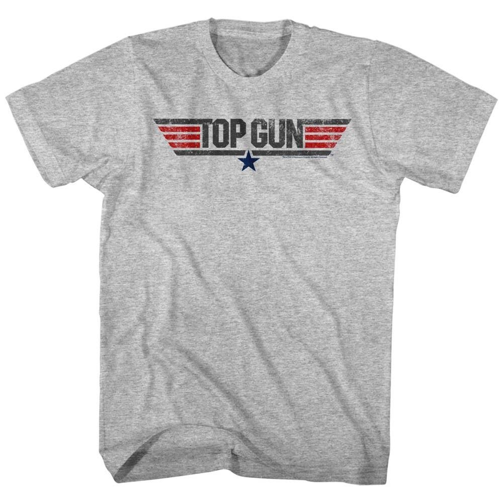Top Gun Movie Vintage Black & Red Fighter Wings Logo Men s T Shirt Unisex T-Shirt S