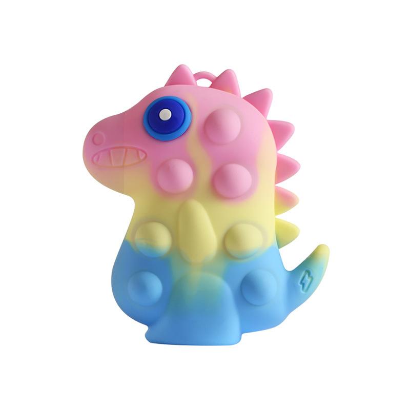 New Silicone Rat Control Pioneer Decompression Ball Cartoon Toy Silicone Dinosaur Pinch Music Vent Ball Pinch Music