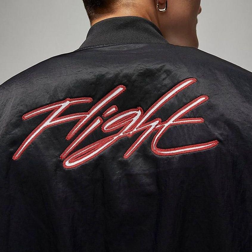 (WMNS) Veste Air Jordan Flight Renegade 'Noir Rouge' Femme DV1414-010