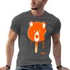 Melting Orange Ice Cream Bear TShirt T Shirts Cotton  Funny T Shirts Cotton T Shirts for Unisex Graphic Funny Tshirt