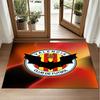 Valencia FC Design Crystal Velvet Rug Soft Decorative Mat for Bedroom Entrance