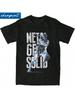 Metal Gear Solid T-Shirts Herren Damen Baumwolle Vintage T-Shirt Rundhals Solid Snake T-Shirts Kurzarm Tops Geschenk