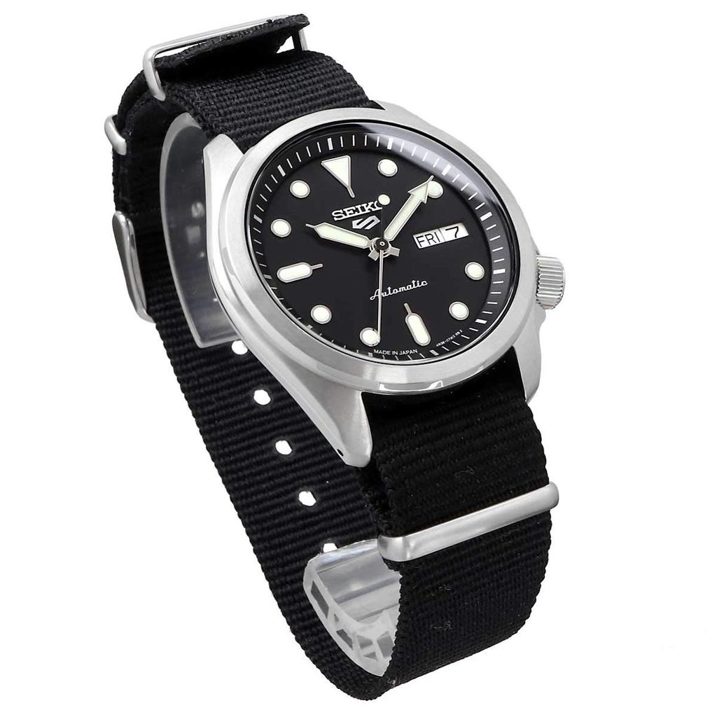 Seiko 5 SPORTS SKX Sports Style Automatik Mechanisch Limitierte Auflage Modelluhr Seiko Five Sports Made in Japan SRPE67 Schwarz [Seiko] Herren