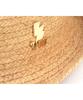 Yunibeosyeolkemiseuteuli Bu Raffia Simple Beige Fedora Summer Hat