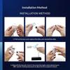 Lampă proiector Galaxy Stele 2 în 1 cu diapozitive HD Proiector Portabil USB Cer Înstelat Lumină de Noapte pentru Dormitor Decor Plafon Mașină