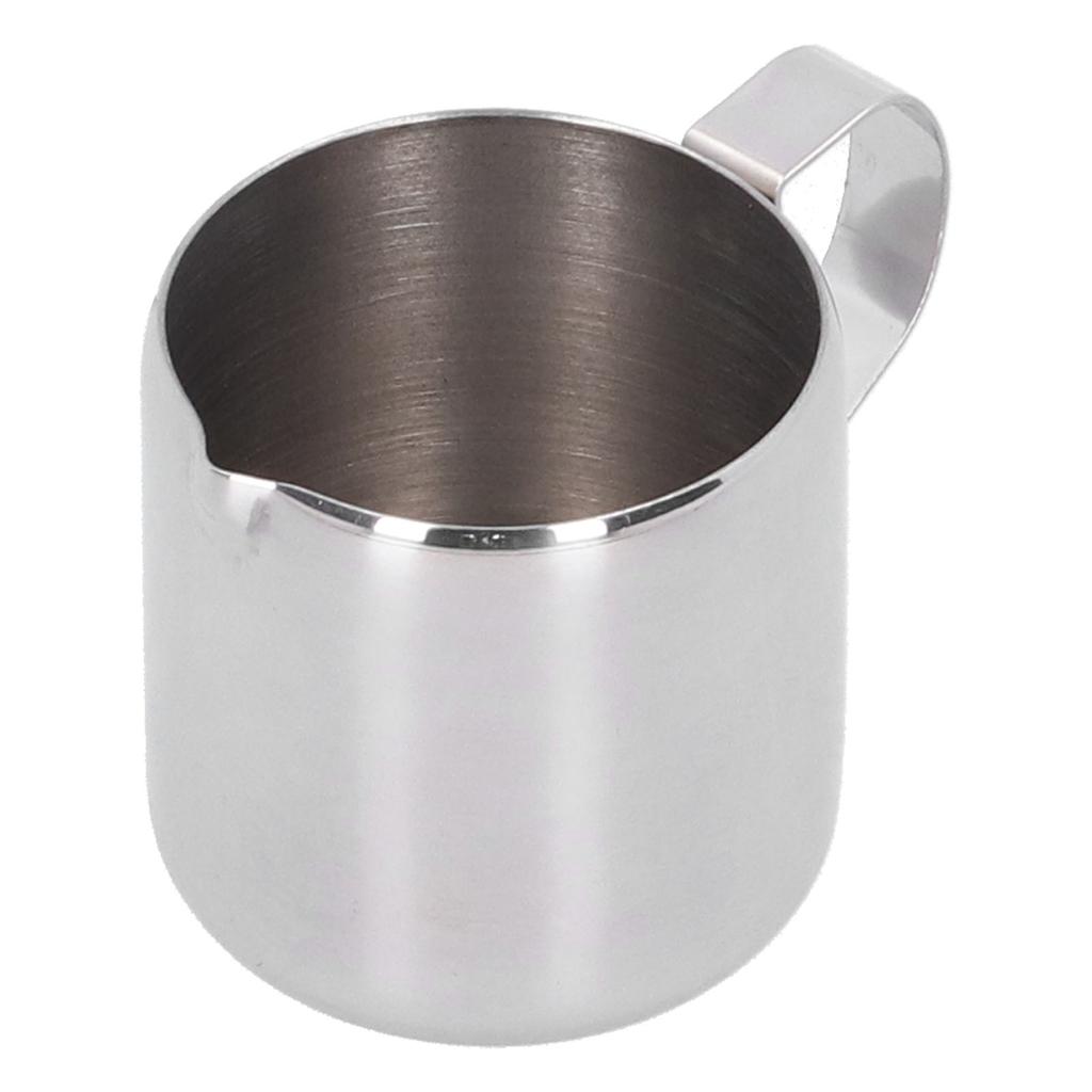 60ml Coffee Pitcher 304 Stainless Steel Milk Frothing Drinking Cup for Home Coffee Shop