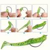 50pcs High Carbon Steel Crank Offset Fishing Hooks for soft Worm Baits Barbed Sharp Hook Big Wide Gap Crank Hook 7 Size Fishhook 260319