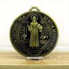 Catholic Christian Religious Home Car Vintage Colored Saint Benedict Cross Ornaments Pendants Jewelry Gift Wall Cross Decoration