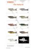 Realistic 3D Multi-Jointed Soft Plastic Brown Fish Scale Lure with Silk Tail for Sea Fishing