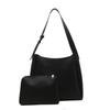 Large-capacity commuter bag women's spring new child and mother bag retro fashion soft leather shoulder bag portable tote bag