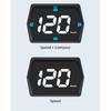 New HUD G20 GPS Car Head-Up Display Digital Speedometer Universal Big Font Overspeed Alarm For All Cars Electronic Accessories
