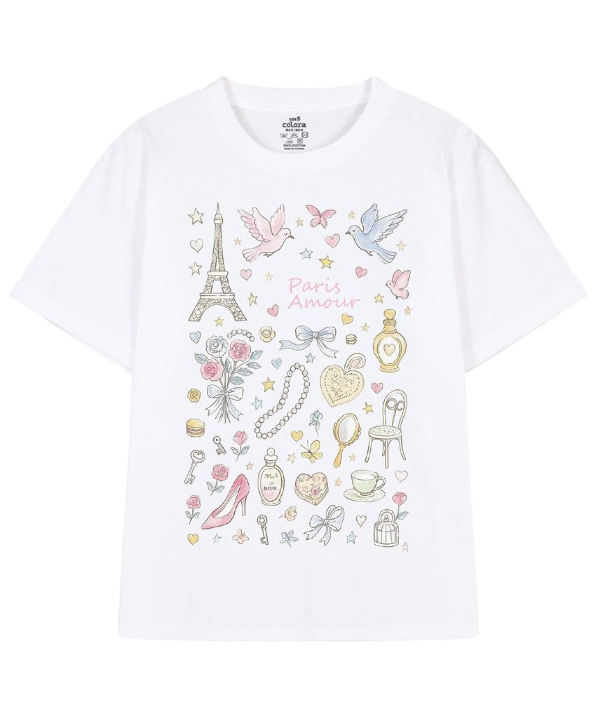 Keollola Lovely In Paris Short Sleeve T-Shirt (3 Colors)