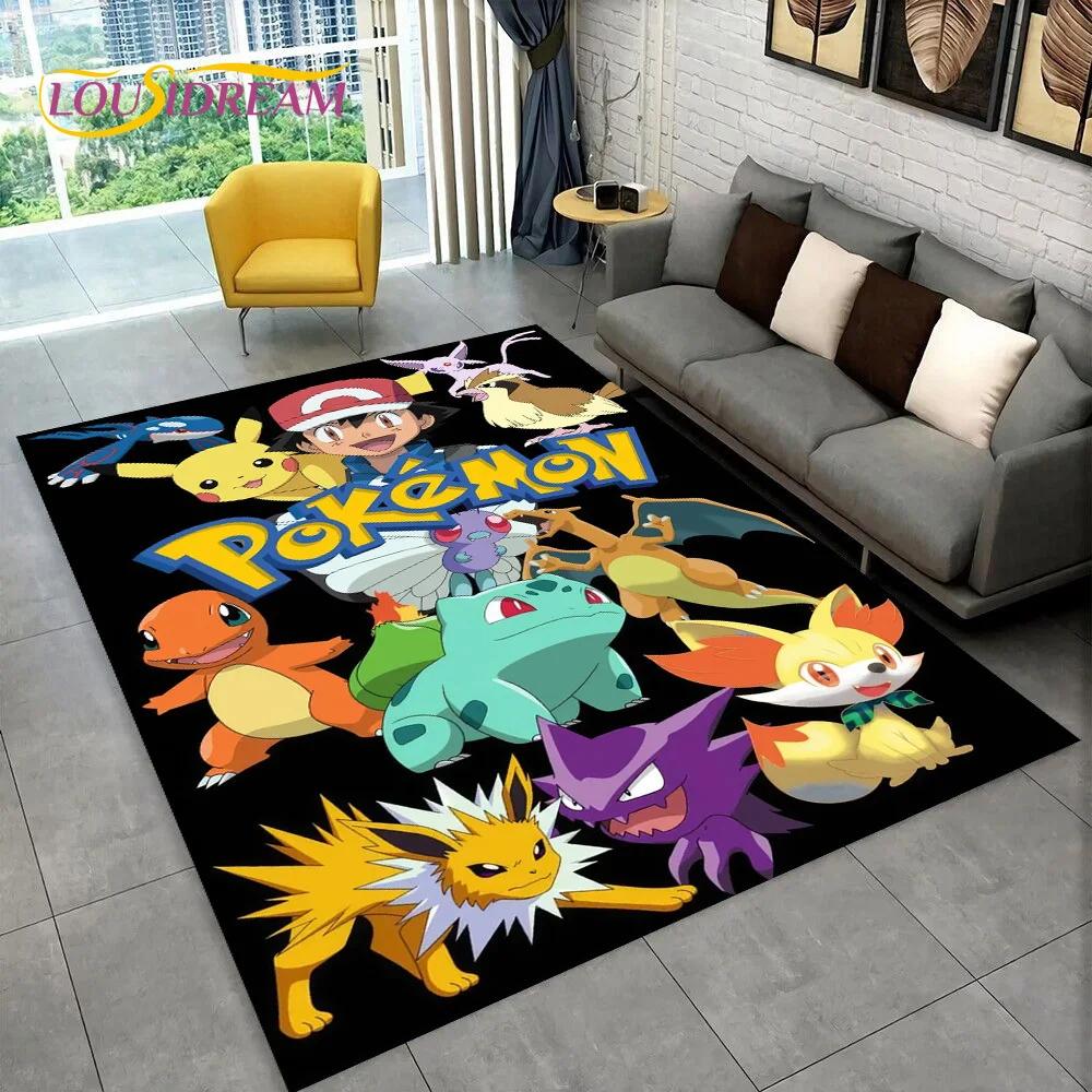 Cute Cartoon Japanese Anime Games Rug Carpet for Living Room Bedroom Home Decor,Floor Mat Non-slip Decoration for Sofa Doormat