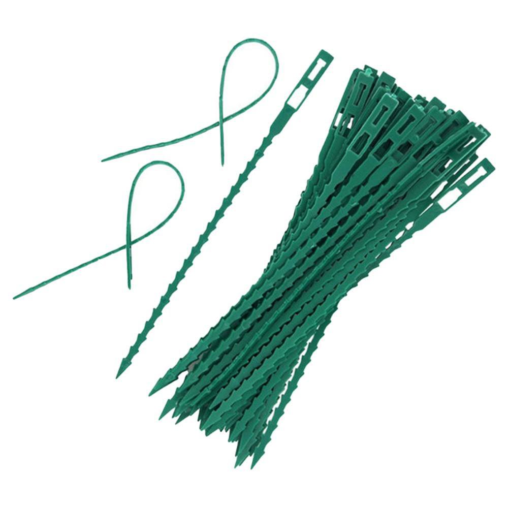 Tree Garden Tool Greenhouse Climbing Vine Clamp Fixed Buckles Plant Support Clip Cable Ties