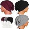 Men Women Warm Winter Knited Beanies Skull Hippop Bandana Slouchy Oversized Cap Sport Hat Unisex Bonnet