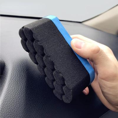 Auto-Wachsschwamm, Auto mit ultrafeinem, handlichem, handlichem Schwamm mit hoher Dichte, praktischer Polier-Wachsschwamm, Autowaschzubehör