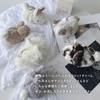 AS KNOW AS plus (ASKNOW AS PLUS) ZY8577 Motif Animal Key C, Sare-Mimi (F), Rabbit, Fluffy, Cute, White, Beige, Gift