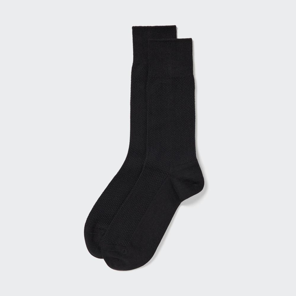 Uniqlo Japanische Supima-Baumwoll-Piqué-Socken