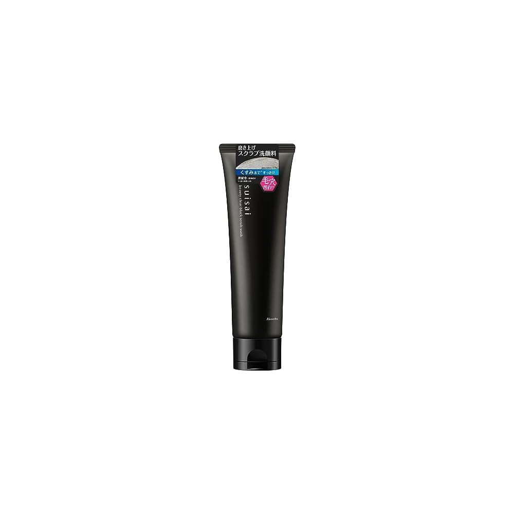 suisai Beauty Clear Black Scrub Wash for Pore Care