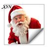 Winter Holiday Interior Accents Creative Santa Claus Static Window Cling, Glue?Free Christmas Glass Sticker, Indoor Outdoor Ornaments Reusable Decor