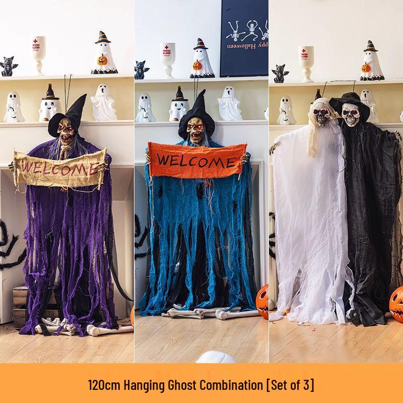 Halloween Human Skeleton Decoration for Party and Scene Layout