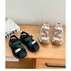 New Summer Boys' Closed-Toe Sandals - Hollow-Out Sports Beach Shoes with Breathable Mesh for Casual Wear
