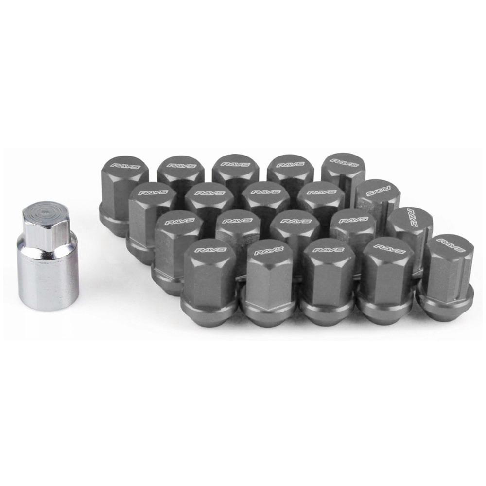 Rays Performace Alloy Aluminum Wheel Lock Nuts Racing Lug Nuts Length 35MM